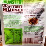 Monster Health Food Co. Australia MUESLI HIGH FIBER 700g